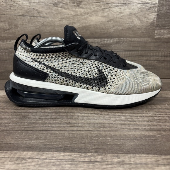Nike Shoes - Nike Air Max Flyknit Racer Gray Black Womens US Size 8 FD2285-200 Running Shoes